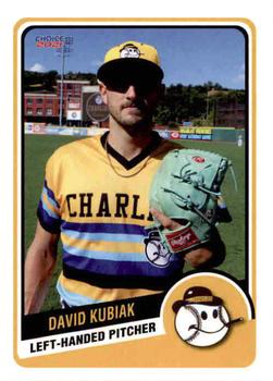 2021 Choice Charleston Charlies #12 David Kubiak Front