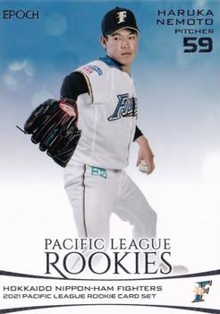 2021 Epoch Pacific League Rookies #28 Haruka Nemoto Front