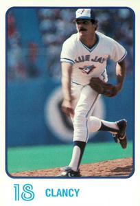 1986 Ault Foods Toronto Blue Jays #NNO Jim Clancy Front