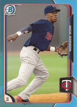 2015 Bowman - Chrome Prospects Twitter Exclusive Promos #NNO Nick Gordon Front