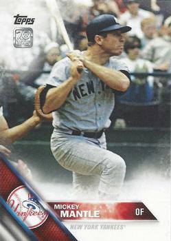 2021 Topps x Mickey Mantle #MM45 Mickey Mantle Front