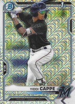 2021 Bowman Chrome - Prospects Mojo Refractor #BCP-199 Yiddi Cappe Front