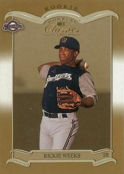 2003 Donruss/Leaf/Playoff (DLP) Rookies & Traded - 2003 Donruss Classics Rookies & Traded #208 Rickie Weeks Front