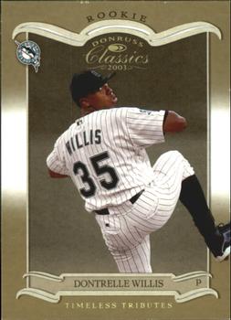 2003 Donruss/Leaf/Playoff (DLP) Rookies & Traded - 2003 Donruss Classics Rookies & Traded Timeless Tributes #207 Dontrelle Willis Front