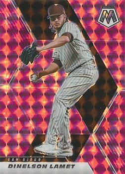 2021 Panini Mosaic - Pink Camo #89 Dinelson Lamet Front