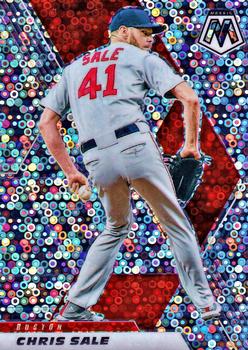 2021 Panini Mosaic - Quick Pitch Silver #6 Chris Sale Front