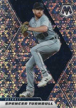 2021 Panini Mosaic - Quick Pitch Silver #182 Spencer Turnbull Front