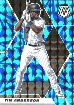 2021 Panini Mosaic - Reactive Blue #20 Tim Anderson Front