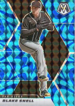 2021 Panini Mosaic - Reactive Blue #37 Blake Snell Front