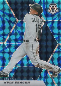2021 Panini Mosaic - Reactive Blue #165 Kyle Seager Front