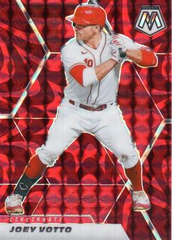 2021 Panini Mosaic - Reactive Red #48 Joey Votto Front