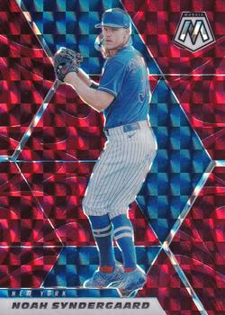 2021 Panini Mosaic - Reactive Red #57 Noah Syndergaard Front