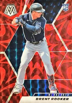 2021 Panini Mosaic - Reactive Red #226 Brent Rooker Front