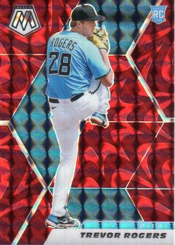 2021 Panini Mosaic - Reactive Red #237 Trevor Rogers Front