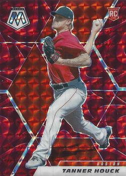 2021 Panini Mosaic - Reactive Red #268 Tanner Houck Front