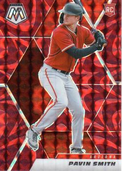 2021 Panini Mosaic - Reactive Red #273 Pavin Smith Front