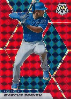 2021 Panini Mosaic - Red #88 Marcus Semien Front