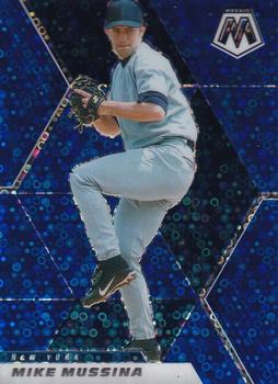 2021 Panini Mosaic - Quick Pitch Blue #41 Mike Mussina Front