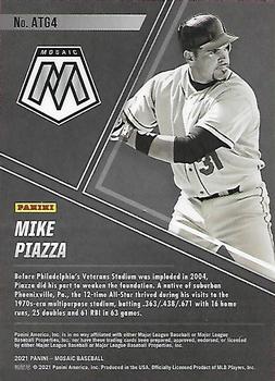 2021 Panini Mosaic - All-Time Greats #ATG4 Mike Piazza Back