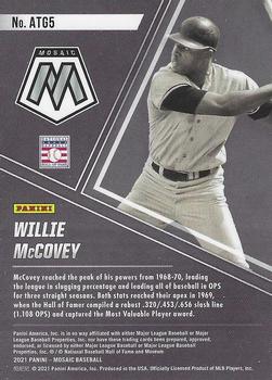 2021 Panini Mosaic - All-Time Greats #ATG5 Willie McCovey Back