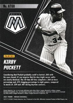 2021 Panini Mosaic - All-Time Greats #ATG8 Kirby Puckett Back