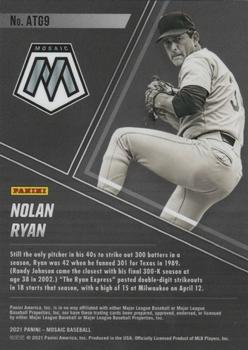 2021 Panini Mosaic - All-Time Greats #ATG9 Nolan Ryan Back