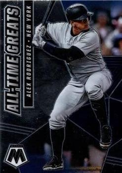 2021 Panini Mosaic - All-Time Greats #ATG11 Alex Rodriguez Front