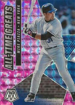 2021 Panini Mosaic - All-Time Greats Pink Camo #ATG4 Mike Piazza Front