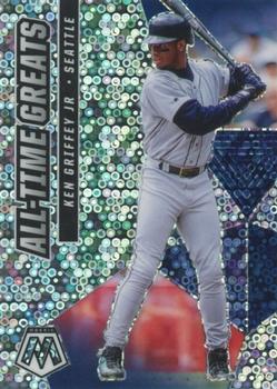 2021 Panini Mosaic - All-Time Greats Quick Pitch Silver #ATG7 Ken Griffey Jr. Front