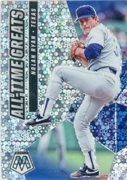 2021 Panini Mosaic - All-Time Greats Quick Pitch Silver #ATG9 Nolan Ryan Front