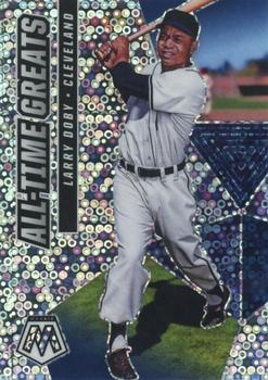 2021 Panini Mosaic - All-Time Greats Quick Pitch Silver #ATG10 Larry Doby Front