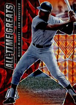 2021 Panini Mosaic - All-Time Greats Reactive Red #ATG5 Willie McCovey Front
