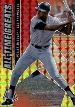 2021 Panini Mosaic - All-Time Greats Choice Fusion Red & Yellow #ATG5 Willie McCovey Front
