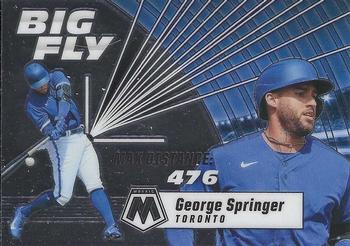 2021 Panini Mosaic - Big Fly #BF6 George Springer Front