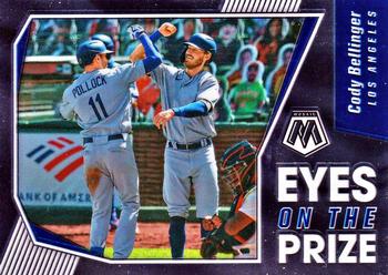 2021 Panini Mosaic - Eyes on the Prize #EOP5 Cody Bellinger Front