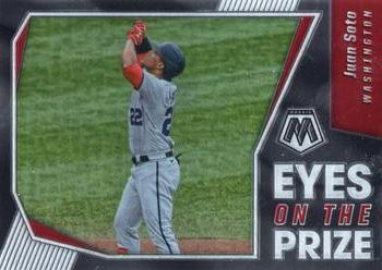 2021 Panini Mosaic - Eyes on the Prize #EOP6 Juan Soto Front