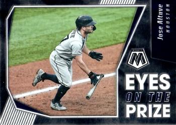 2021 Panini Mosaic - Eyes on the Prize #EOP8 Jose Altuve Front