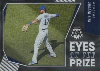 2021 Panini Mosaic - Eyes on the Prize #EOP9 Kris Bryant Front