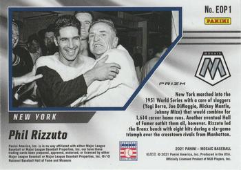 2021 Panini Mosaic - Eyes on the Prize Mosaic #EOP1 Phil Rizzuto Back