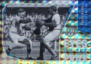 2021 Panini Mosaic - Eyes on the Prize Mosaic #EOP4 Sandy Koufax Front