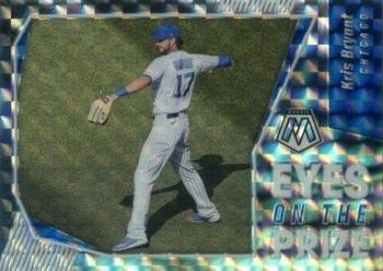 2021 Panini Mosaic - Eyes on the Prize Mosaic #EOP9 Kris Bryant Front