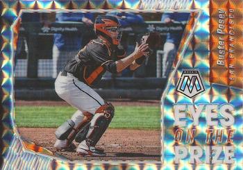 2021 Panini Mosaic - Eyes on the Prize Mosaic #EOP11 Buster Posey Front