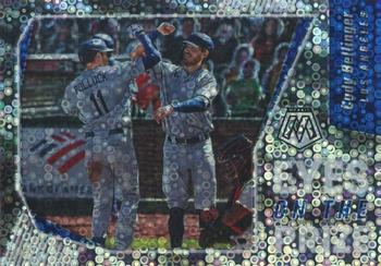 2021 Panini Mosaic - Eyes on the Prize Quick Pitch #EOP5 Cody Bellinger Front