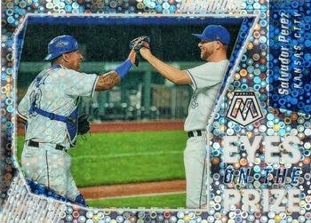 2021 Panini Mosaic - Eyes on the Prize Quick Pitch #EOP10 Salvador Perez Front