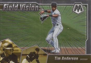 2021 Panini Mosaic - Field Vision #FV2 Tim Anderson Front