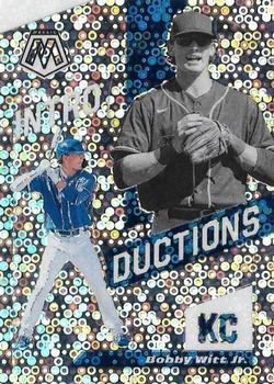 2021 Panini Mosaic - Introductions Quick Pitch #INT3 Bobby Witt Jr. Front