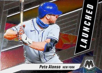 2021 Panini Mosaic - Launched #L1 Pete Alonso Front