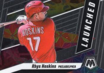 2021 Panini Mosaic - Launched #L5 Rhys Hoskins Front