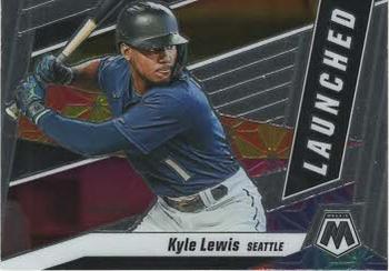 2021 Panini Mosaic - Launched #L8 Kyle Lewis Front