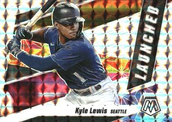 2021 Panini Mosaic - Launched Mosaic #L8 Kyle Lewis Front